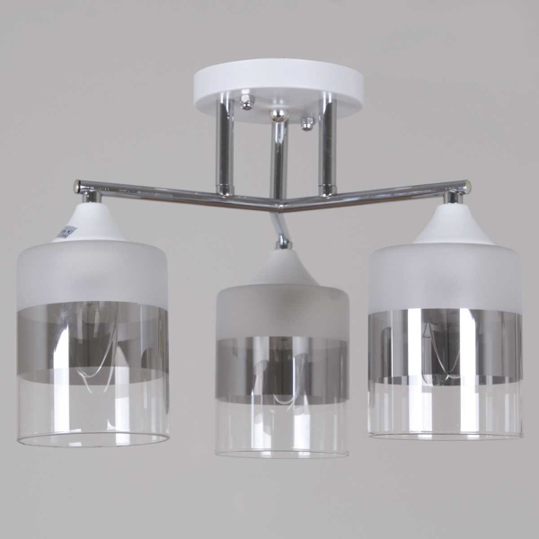 Потолочная люстра Reluce 06916-0.3-03 WH+CR