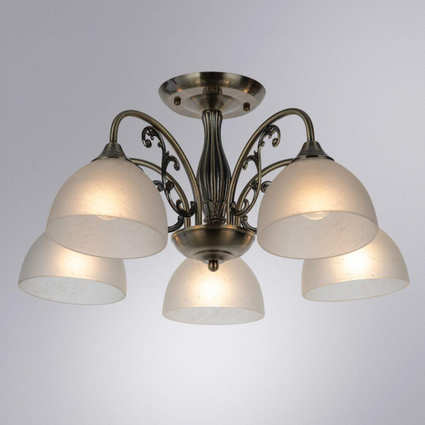 Потолочная люстра Arte Lamp Spica A3037PL-5AB