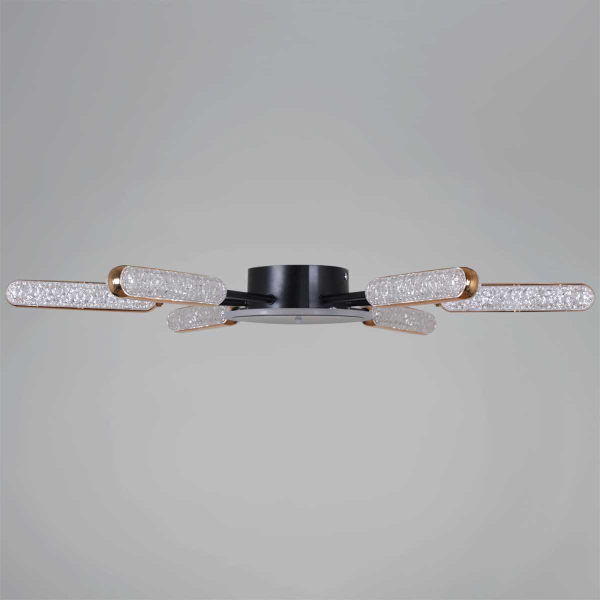 Потолочная люстра Reluce 08290-0.3-06 BK+GD