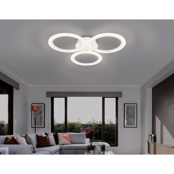 Потолочная светодиодная люстра Ambrella light Original FA4052