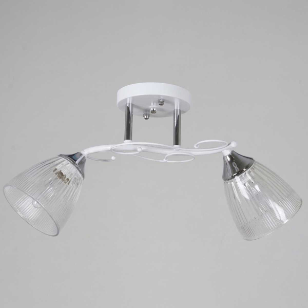 Потолочная люстра Reluce 55560-0.3-02 WH+CR