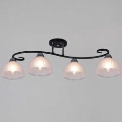 Потолочная люстра Reluce 66360-0.3-04 BK+CR