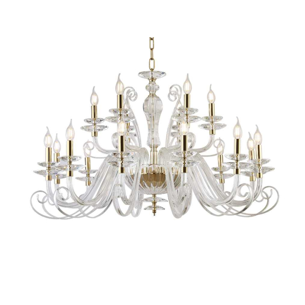 Люстра NEWPORT 8576+12/C gold polished