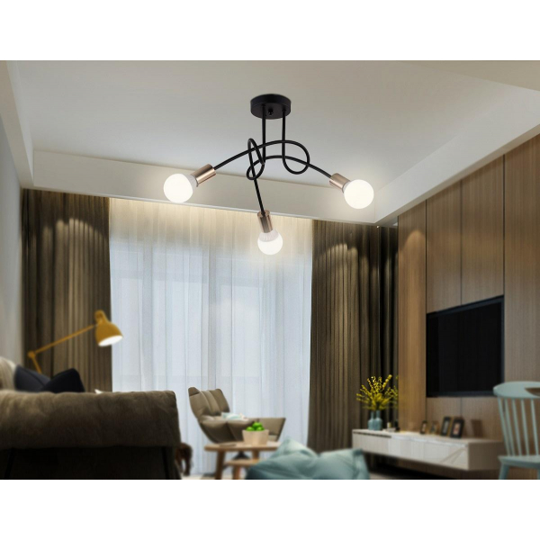 Потолочная люстра Ambrella light Traditional Loft TR80415