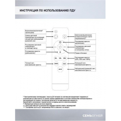 Потолочная светодиодная люстра Seven Fires Nikki SF5053/3C-WT-CR