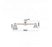 Потолочная люстра Arte Lamp Meleph A4096PL-8BR