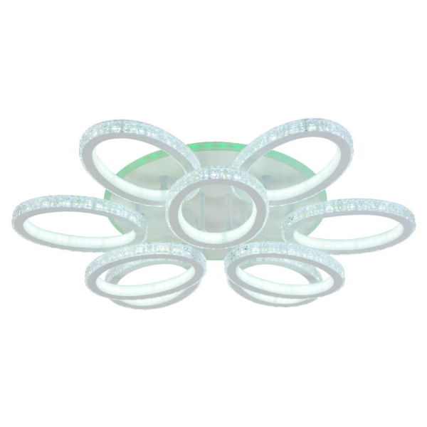 Потолочная светодиодная люстра Profit Light 8033/6+3 WHT Потолочная светодиодная люстра Profit Light 8033/6+3 WHT