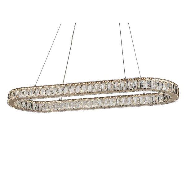 Люстра NEWPORT 8580/90 C oval gold