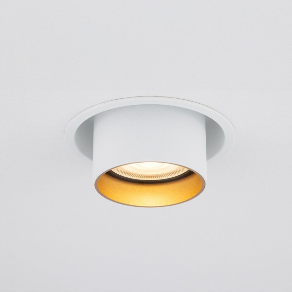 Встраиваемый спот Nowodvorski Mono Slide White/Gold 10797