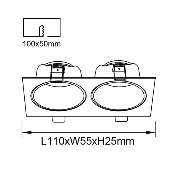 Встраиваемый светильник Mantra ANTILLA 9170 Встраиваемый светильник Mantra ANTILLA 9170