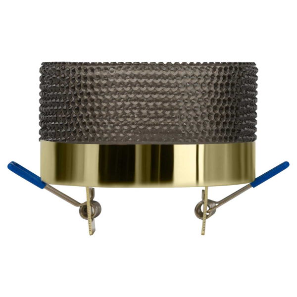 Светильник встраиваемый ЭРА DK97 GD/BK под лампу GX53 черный/золото Б0057460