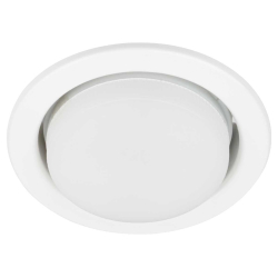 Светильник встраиваемый ЭРА KL35 WH /1 (к) Set 5 под лампу GX53 белый с термокольцом набор 5 шт Б0071342