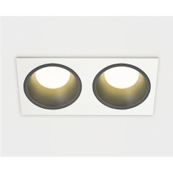 Встраиваемый светильник Italline IT08-8013 black 3000K 2 шт + IT08-8015 white