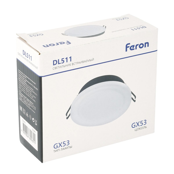 Встраиваемый светильник Feron DL511 51945