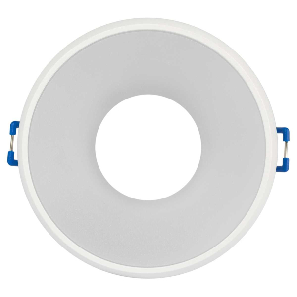 Светильник встраиваемый декоративный ЭРА DK100 WH под лампу MR16 GU5.3 белый Б0055588