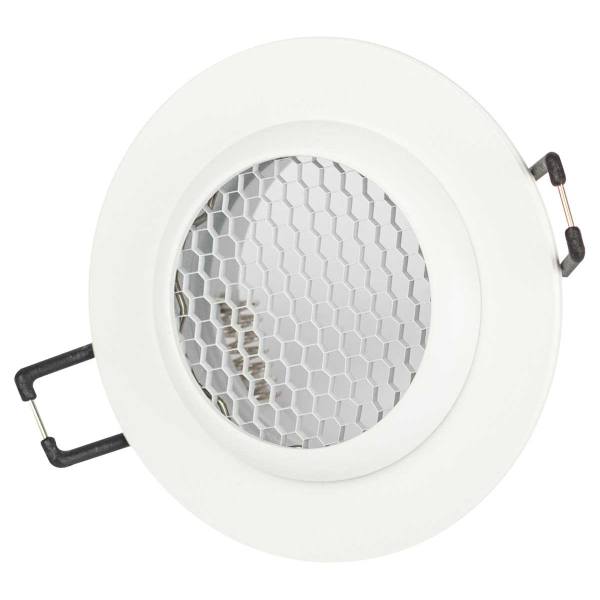 Светильник встраиваемый алюминиевый ЭРА KL109 WH под лампу MR16 GU5.3 белый матовый Б0061823