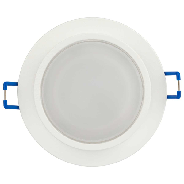 Светильник встраиваемый декоративный ЭРА DK99 WH под лампу MR16 GU5.3 белый Б0058393