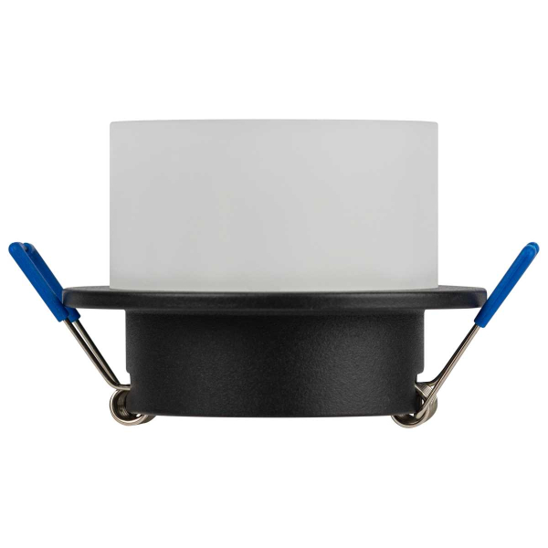 Светильник встраиваемый декоративный ЭРА DK106 BK под лампу MR16 GU5.3 черный Б0058428