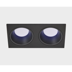 Встраиваемый светильник Italline IT08-8013 black 4000K 2 шт + IT08-8015 black