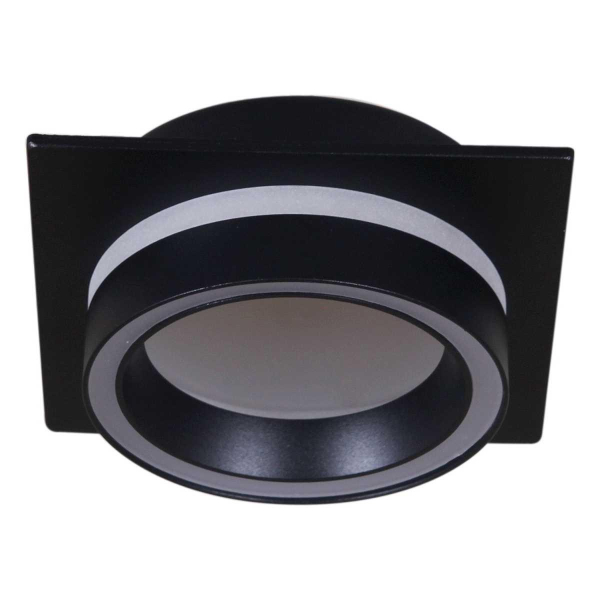 Встраиваемый светильник Reluce Technical 53003-9.0-001LD GX53 BK Встраиваемый светильник Reluce Technical 53003-9.0-001LD GX53 BK