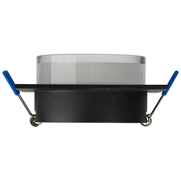 Светильник встраиваемый декоративный ЭРА DK108 BK под лампу MR16 GU5.3 черный Б0058399