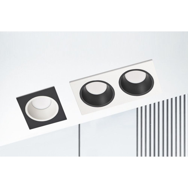 Встраиваемый светильник Italline IT08-8013 black 3000K + IT08-8014 black