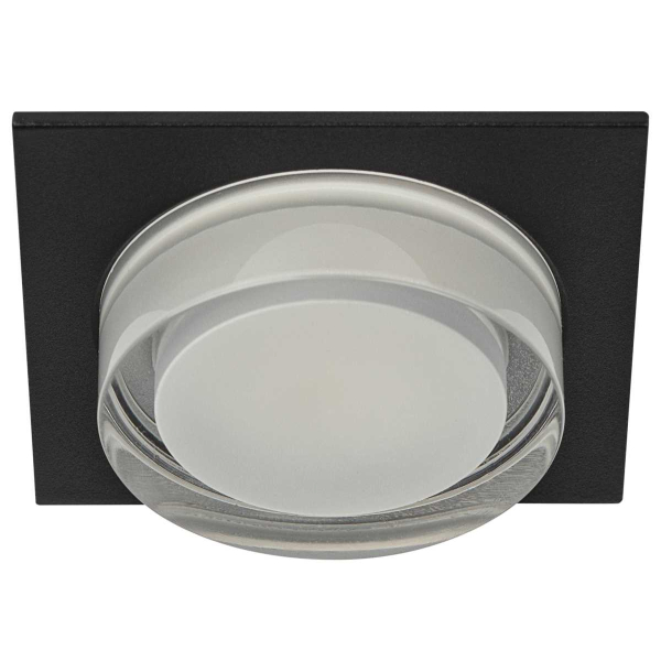 Светильник встраиваемый декоративный ЭРА DK108 BK под лампу MR16 GU5.3 черный Б0058399