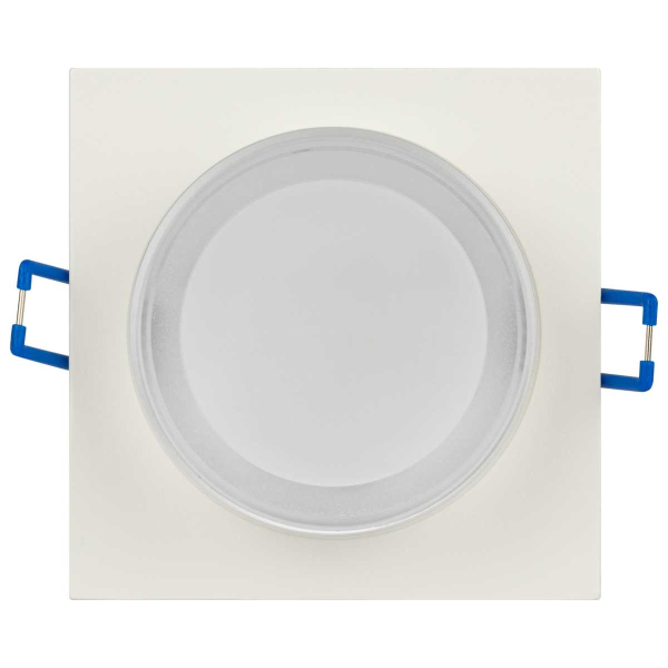 Светильник встраиваемый декоративный ЭРА DK108 WH под лампу MR16 GU5.3 белый Б0058398