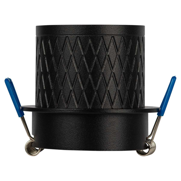 Светильник встраиваемый декоративный ЭРА DK112 BK под лампу MR16 GU5.3 черный Б0058436