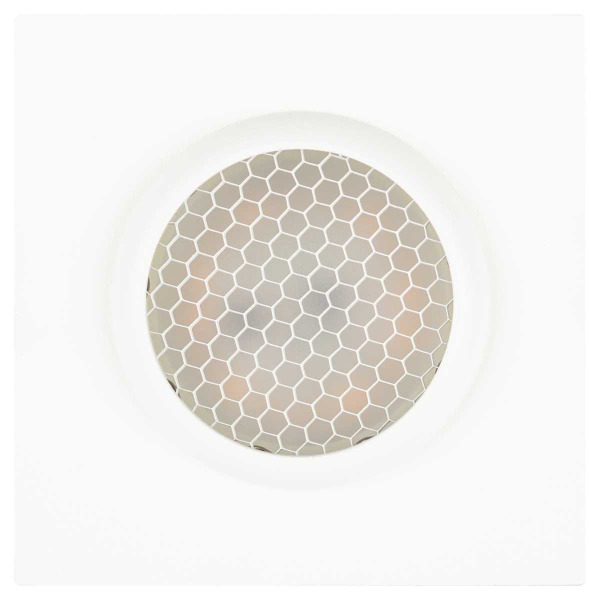 Светильник встраиваемый алюминиевый ЭРА KL110 WH под лампу MR16 GU5.3 белый матовый Б0061529