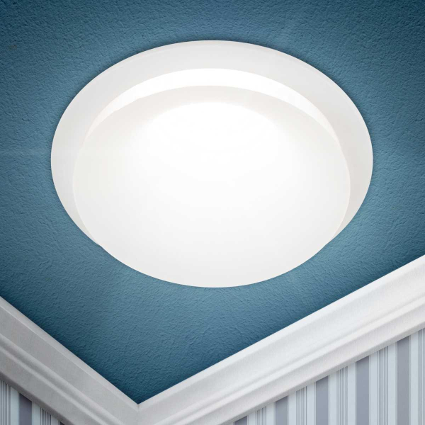 Светильник встраиваемый декоративный ЭРА KL103 WH под лампу MR16 GU5.3 белый Б0056349