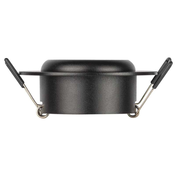 Светильник встраиваемый алюминиевый ЭРА KL109 BK под лампу MR16 GU5.3 черный матовый Б0061826