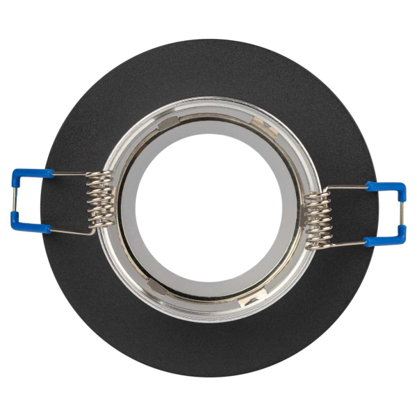 Светильник встраиваемый декоративный ЭРА DK95 BK под лампу MR16 GU5.3 черный Б0055591