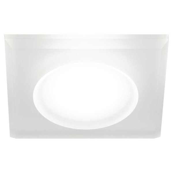 Светильник встраиваемый декоративный ЭРА DK104 WH под лампу MR16 GU5.3 белый Б0058391