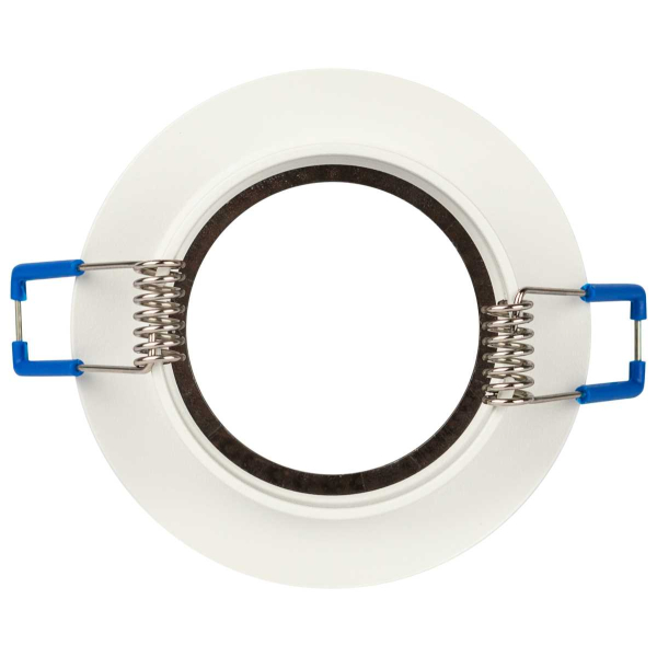 Светильник встраиваемый декоративный ЭРА DK109 WH/GR под лампу MR16 GU5.3 белый/серый Б0058414