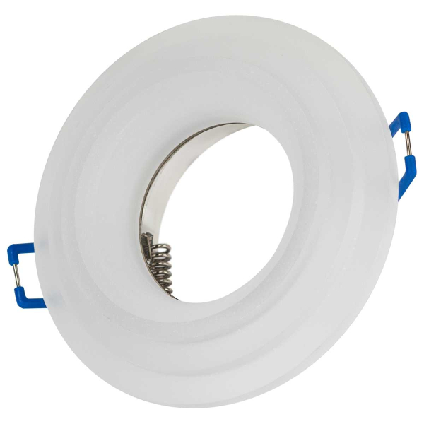 Светильник встраиваемый декоративный ЭРА DK105 WH под лампу MR16 GU5.3 белый Б0058392