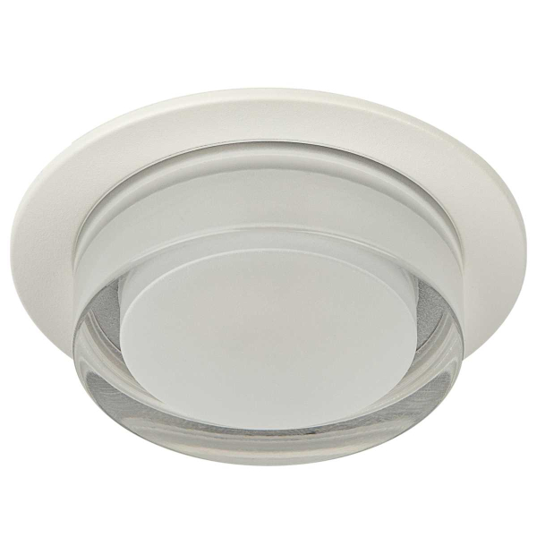 Светильник встраиваемый декоративный ЭРА DK107 WH под лампу MR16 GU5.3 белый Б0058396