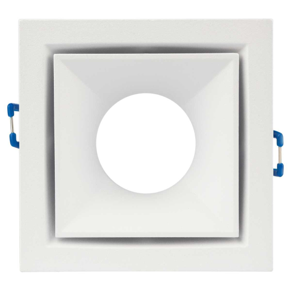 Светильник встраиваемый алюминиевый ЭРА KL101 WH под лампу MR16 GU5.3 белый Б0055586