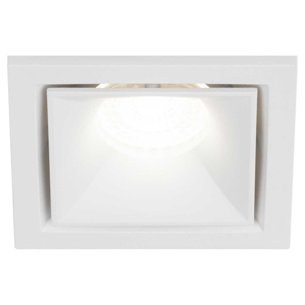 Светильник встраиваемый алюминиевый ЭРА KL101 WH под лампу MR16 GU5.3 белый Б0055586