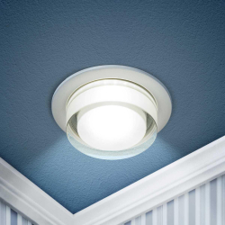 Светильник встраиваемый декоративный ЭРА DK107 WH под лампу MR16 GU5.3 белый Б0058396