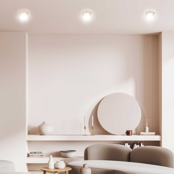 Светильник встраиваемый ЭРА DK97 GD/TR под лампу GX53 золото/прозрачный Б0057461