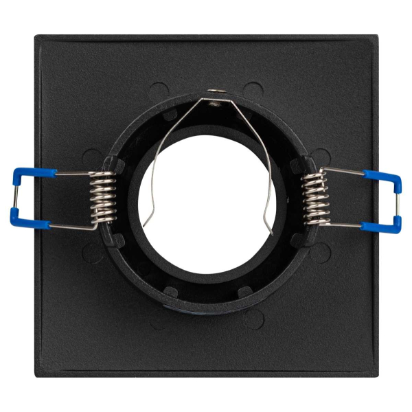 Светильник встраиваемый алюминиевый ЭРА KL104 BK под лампу MR16 GU5.3 черный Б0059794