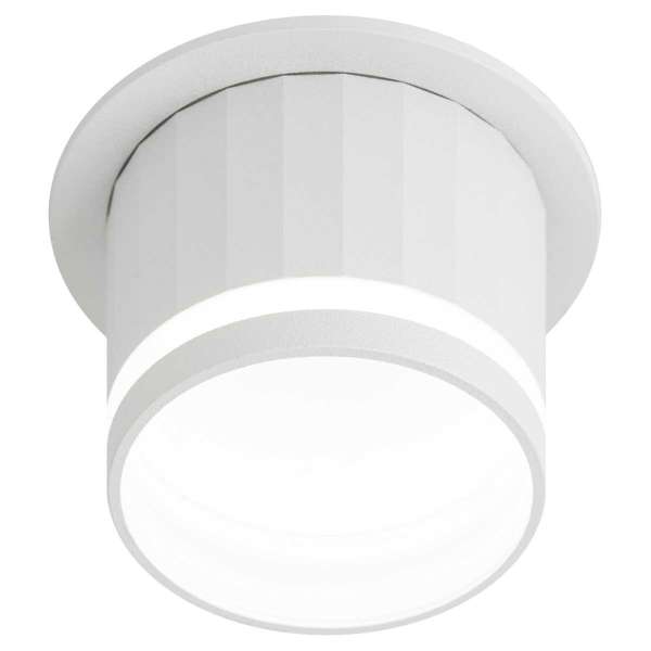 Светильник встраиваемый декоративный ЭРА DK111 WH под лампу MR16 GU5.3 белый Б0058430