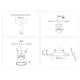 Светильник встраиваемый Ambrella Light TN51802
