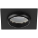 Светильник встраиваемый алюминиевый ЭРА KL110 BK под лампу MR16 GU5.3 черный матовый Б0061530