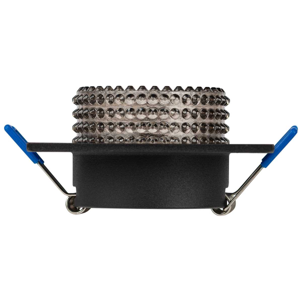 Светильник встраиваемый декоративный ЭРА DK110 BK/GR под лампу MR16 GU5.3 черный/серый Б0058424