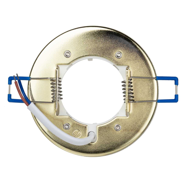 Светильник встраиваемый ЭРА DK97 GD/TR под лампу GX53 золото/прозрачный Б0057461
