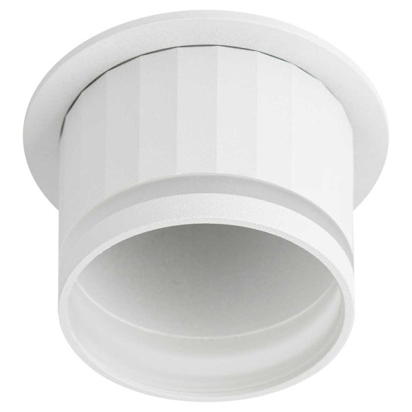 Светильник встраиваемый декоративный ЭРА DK111 WH под лампу MR16 GU5.3 белый Б0058430
