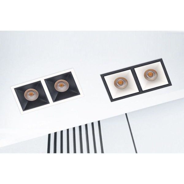 Встраиваемый светильник Italline IT06-6020 white 3000K - 2 шт. + IT06-6022 white