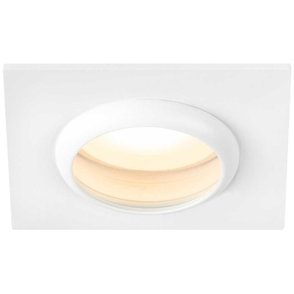 Светильник встраиваемый алюминиевый ЭРА KL110 WH под лампу MR16 GU5.3 белый матовый Б0061529